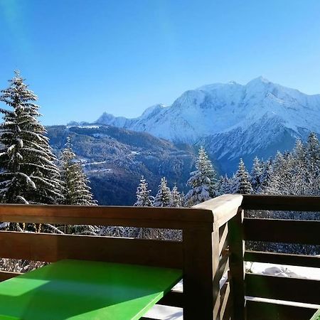 Studio Bettex 4P- Vue Mont-Blanc Saint-Gervais-les-Bains Exteriör bild