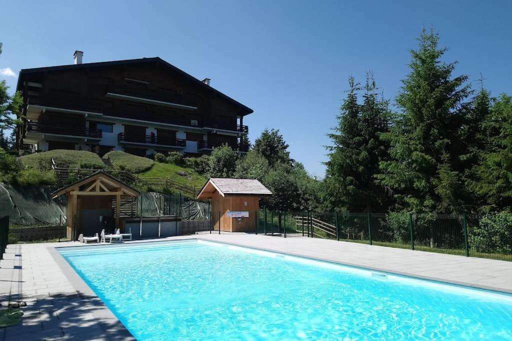 Studio Bettex 4P- Vue Mont-Blanc Saint-Gervais-les-Bains Exteriör bild